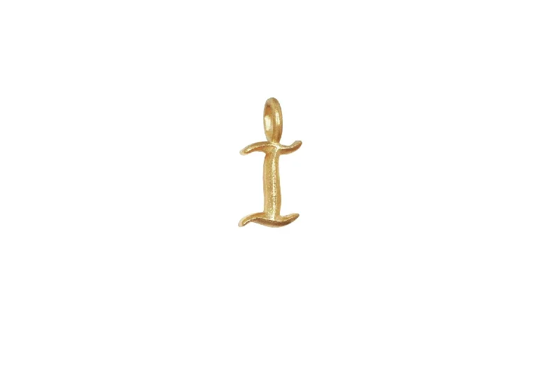 IX I Ice 22K Gold Plated Pendant