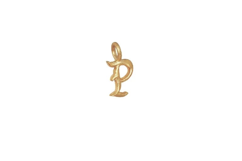 IX P Ice 22K Gold Plated Pendant