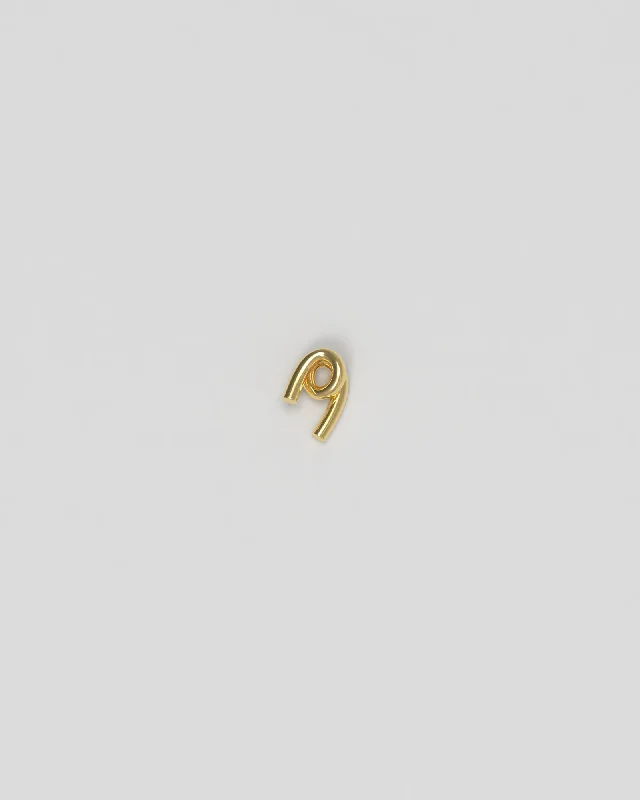 Rose Charm 18K Gold Pendant