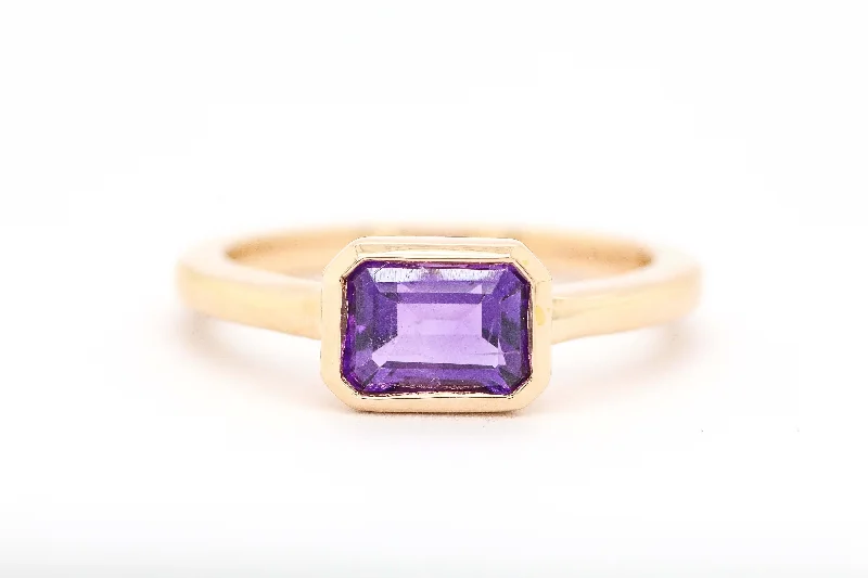 14KY AMETHYST RING