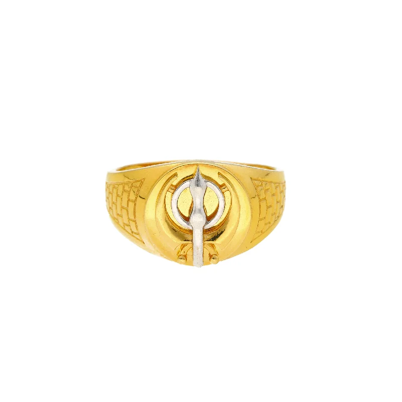 22K Yellow Gold Ring (6.2gm)