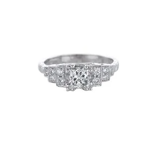 ANTIQUE STYLE RING 1.26CT TW