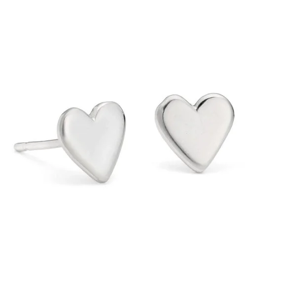 Heart Stud Earrings