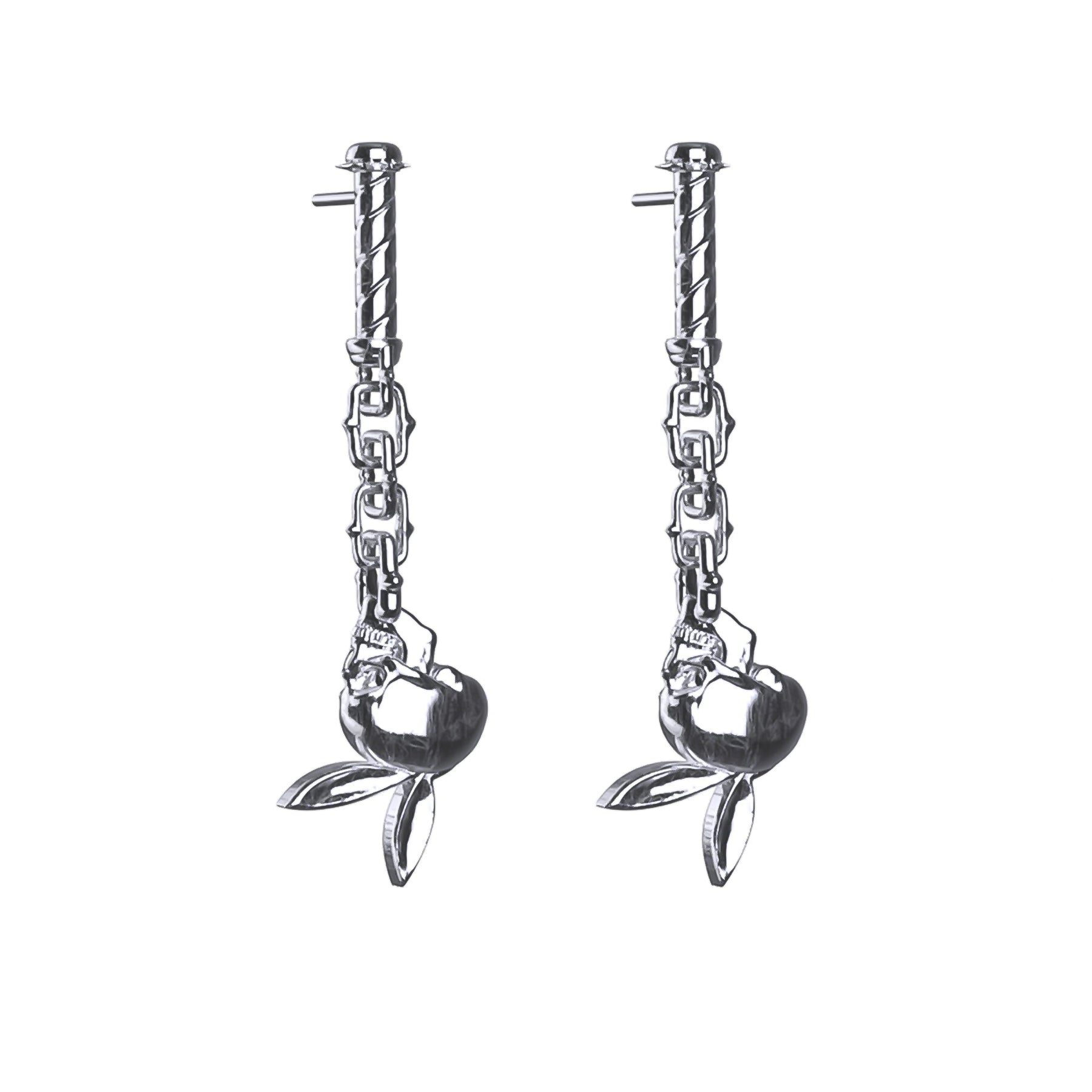 SKULLBOY DANGLE EARRING