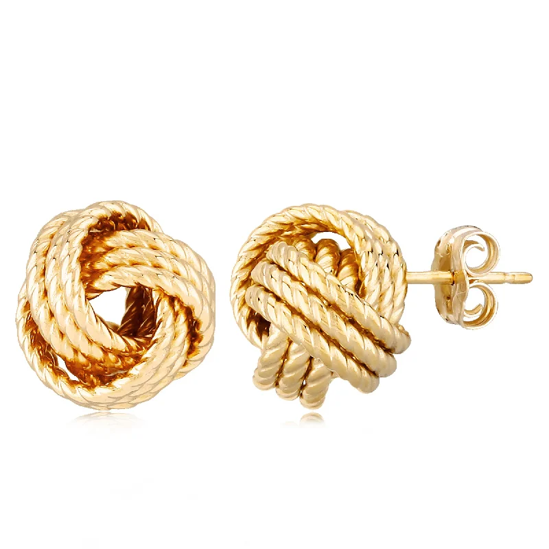 Twisted Love Knot Earrings