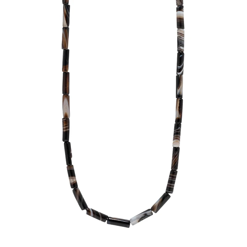 Bead Necklace - Agate