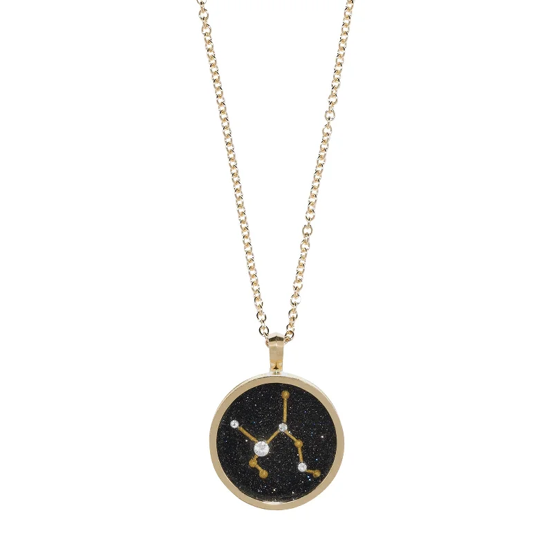 Zodiac Night Sky Necklace - Sagittarius