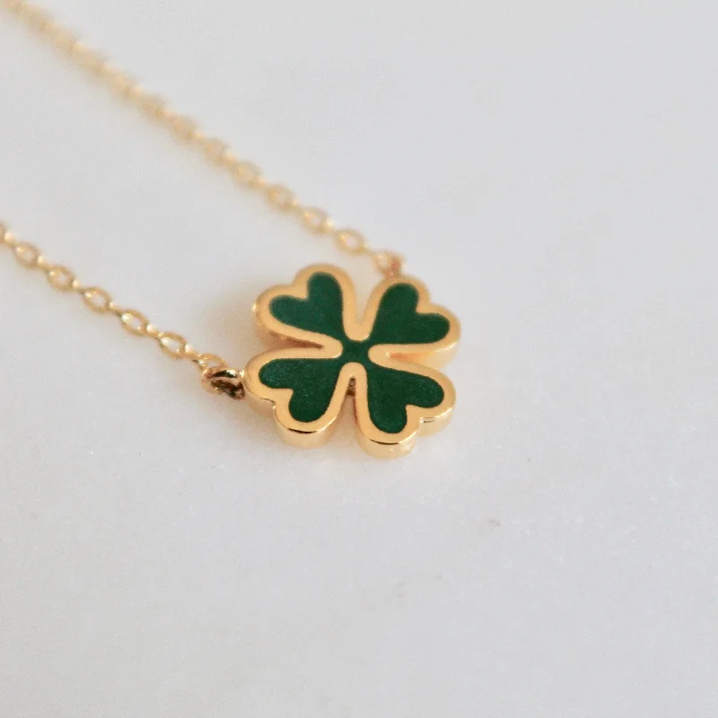 Irish luck necklace