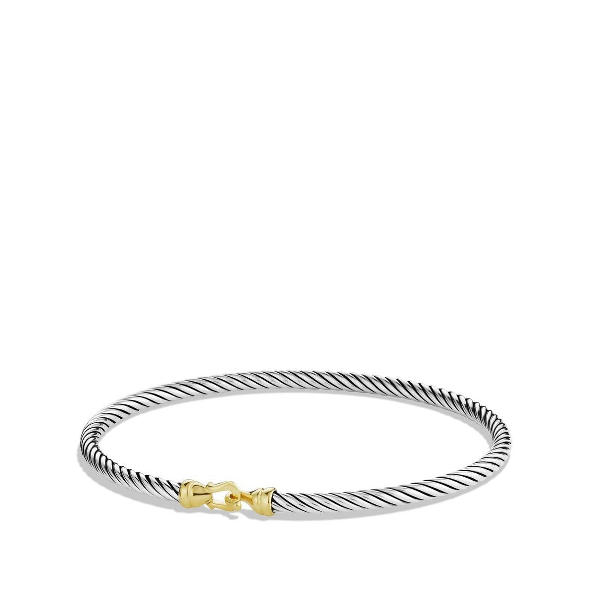 David Yurman 3mm Buckle Classic Cable Bracelet