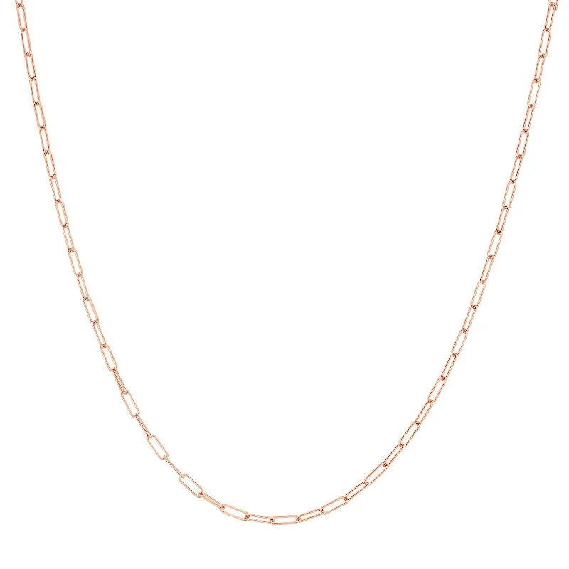 Mini Lola Chain Necklace - Rose Gold