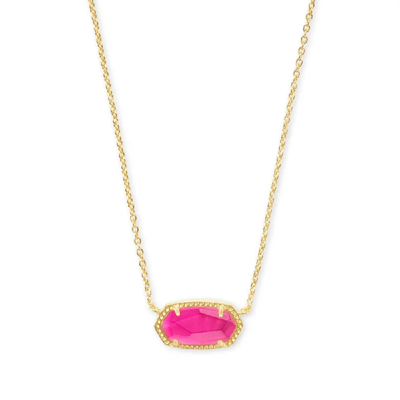 Kendra Scott Elisa Pendant Necklace in Azalea Illusion