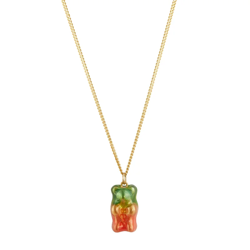 Gummy Pendant Necklace - Watermelon