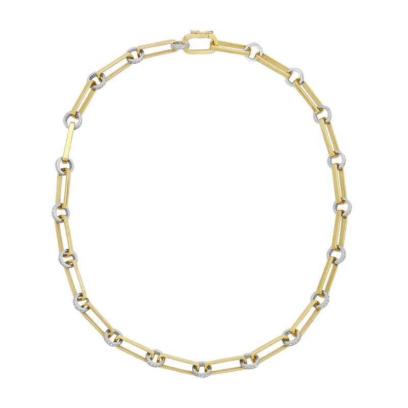 Oval Link Chain Necklace